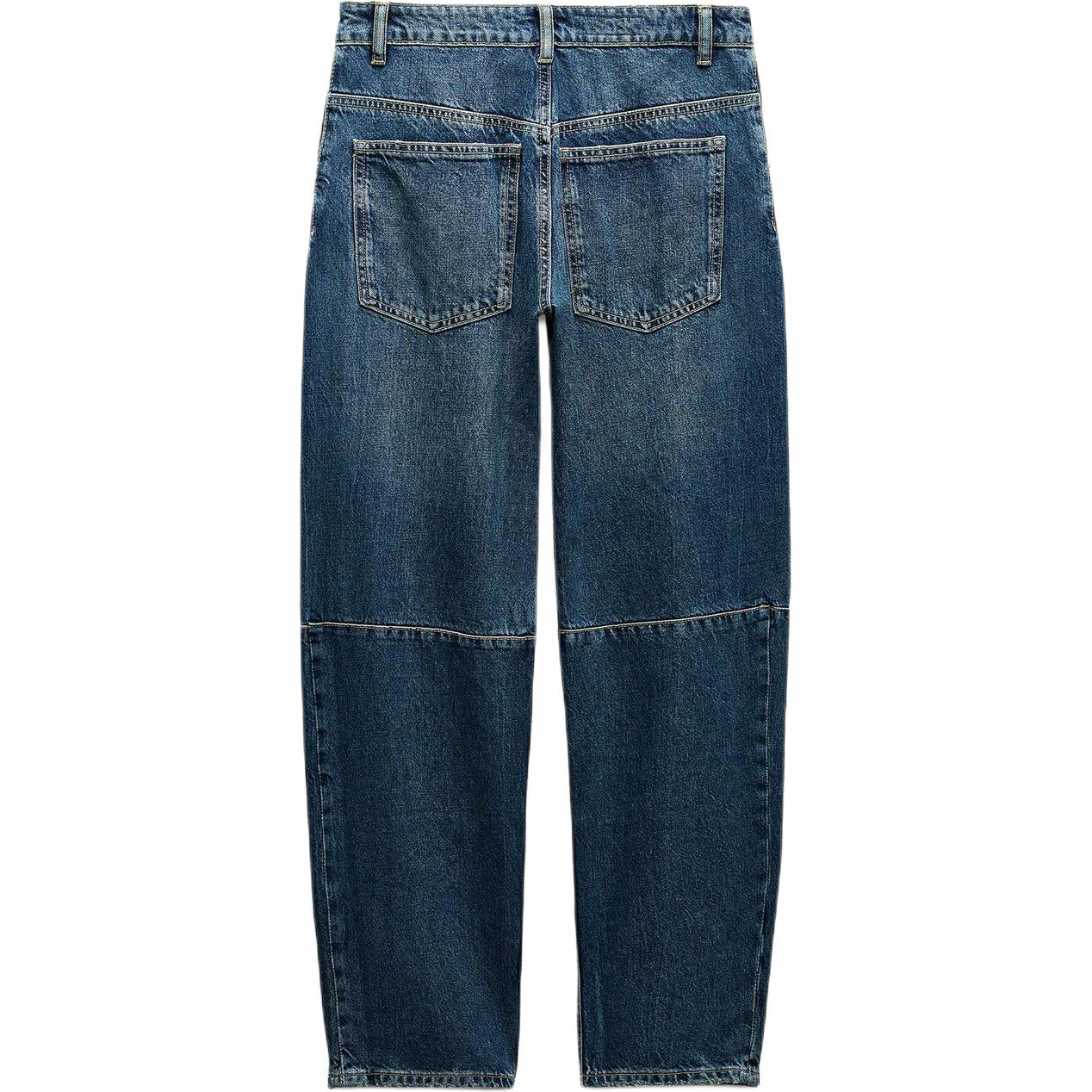 Футболка Trf Jeans Women's Marine Blue ZARA — фото 3