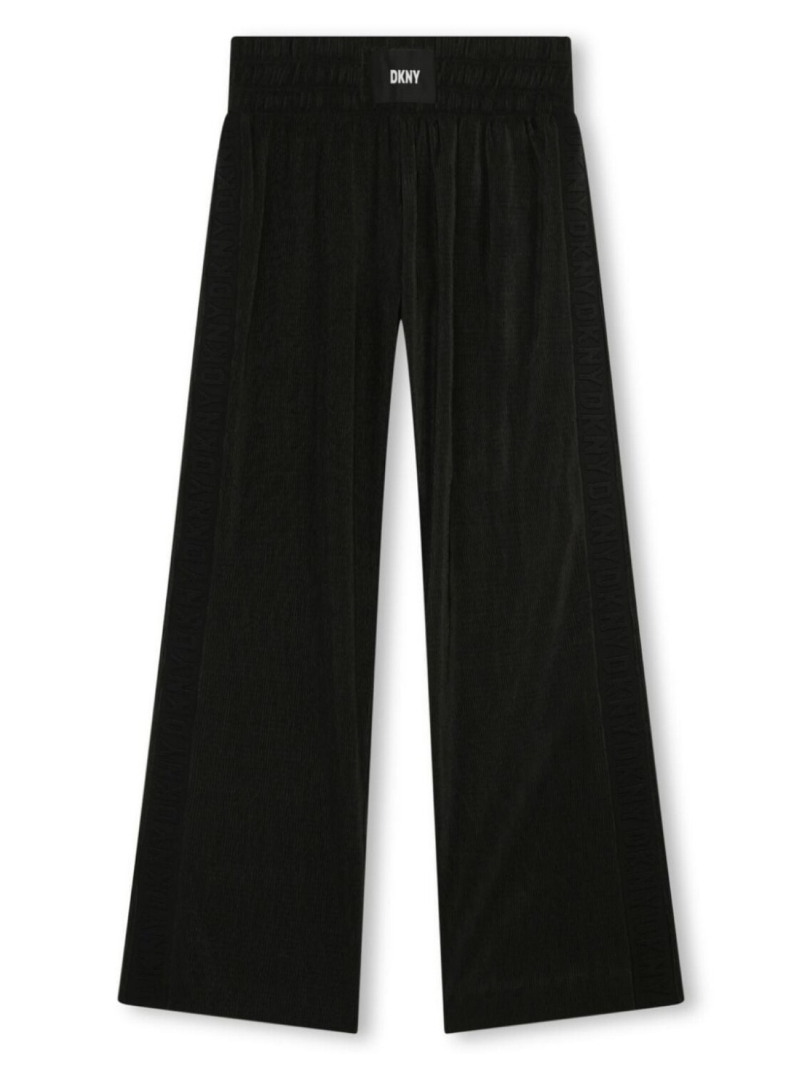 

DKNY брюки с аппликацией логотипа, черный