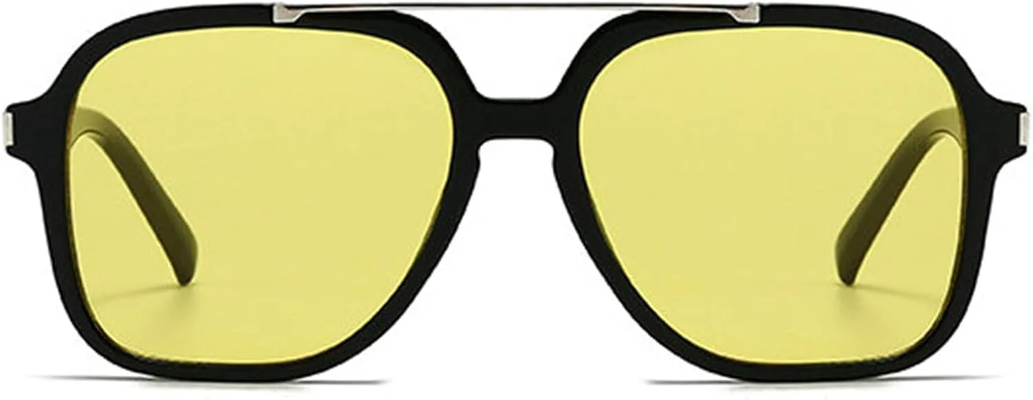 

Willochra — большие солнцезащитные очки-пилот для женщин и мужчин, модные ретро-очки квадратной формы в крупной оправе, дизайнерские женские солнцезащитные очки, C2