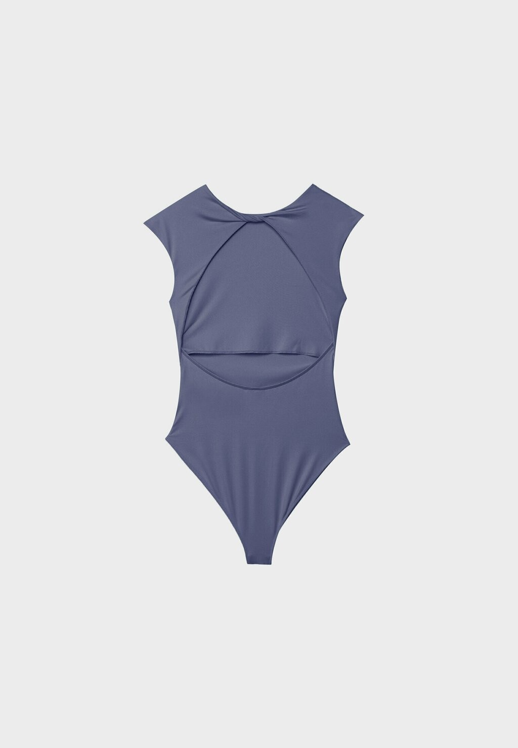 

Топ OPEN BACK Stradivarius, синий