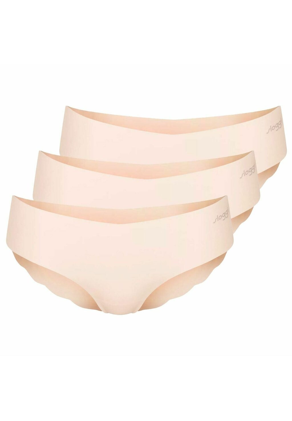 

Трусы 3 PACK HIPSTER SOFT LEICHT UNSICHTBAR SAUMLOS Sloggi, бежевый