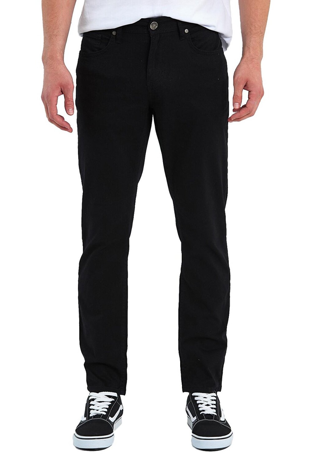 

Мужские брюки из габардина Slimfit Arjen 634 Rodi, черный