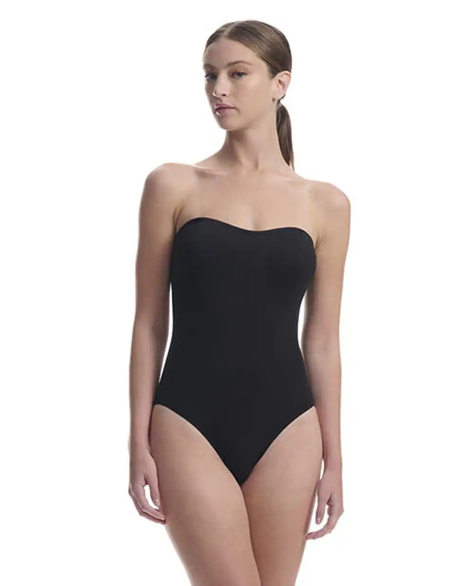 

Бесшовное боди без бретелек Wolford, чёрный