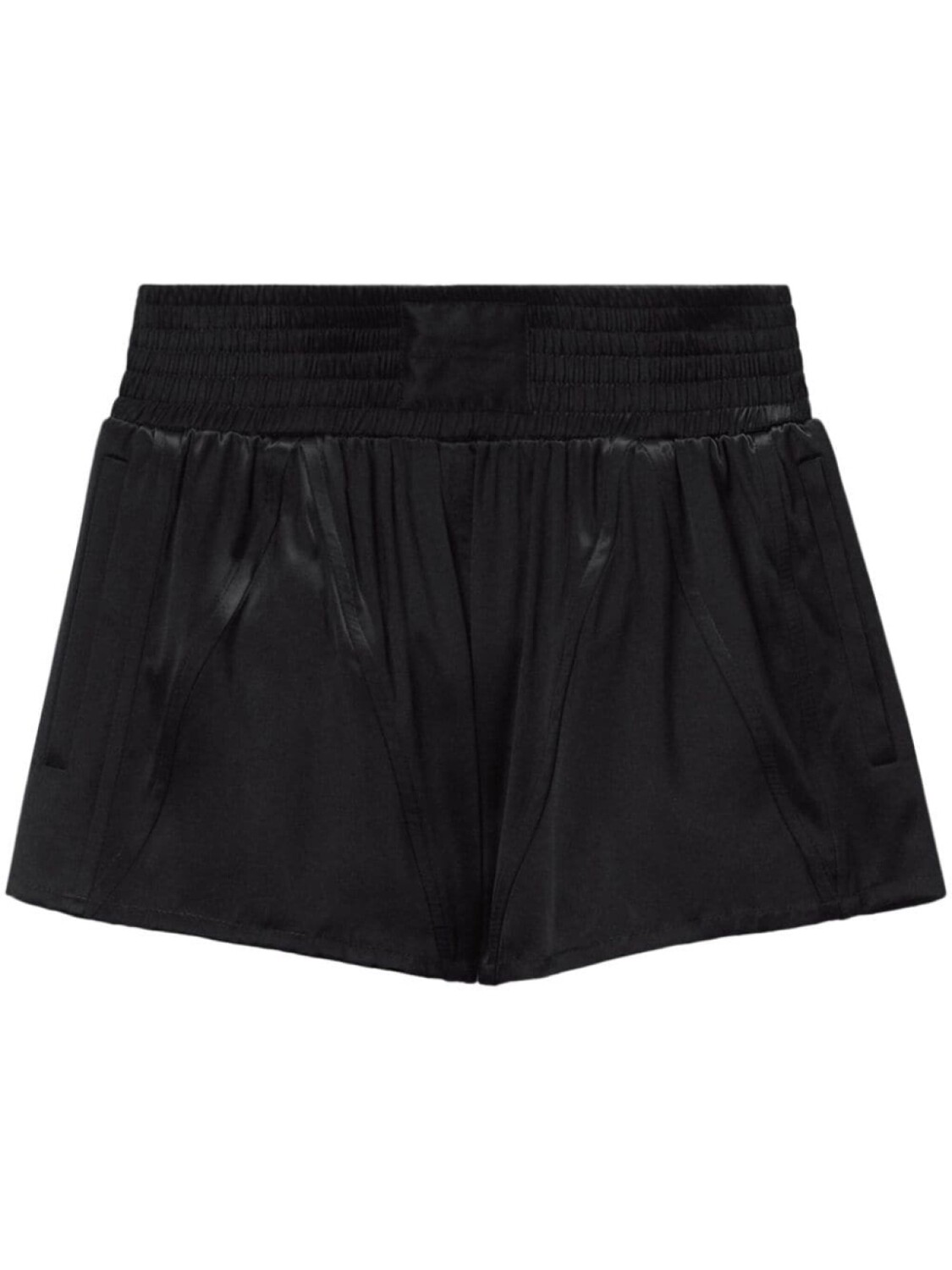 

Alexander Wang короткие шорты с широким поясом, черный