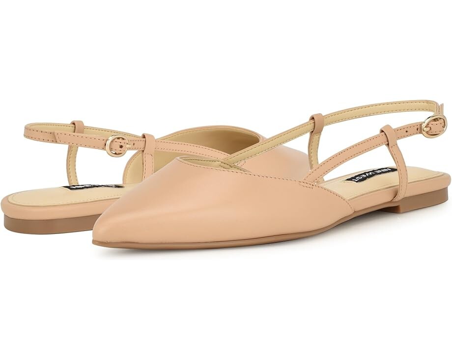

Туфли на плоской подошве Nine West Bircah, цвет Light Natural Leather