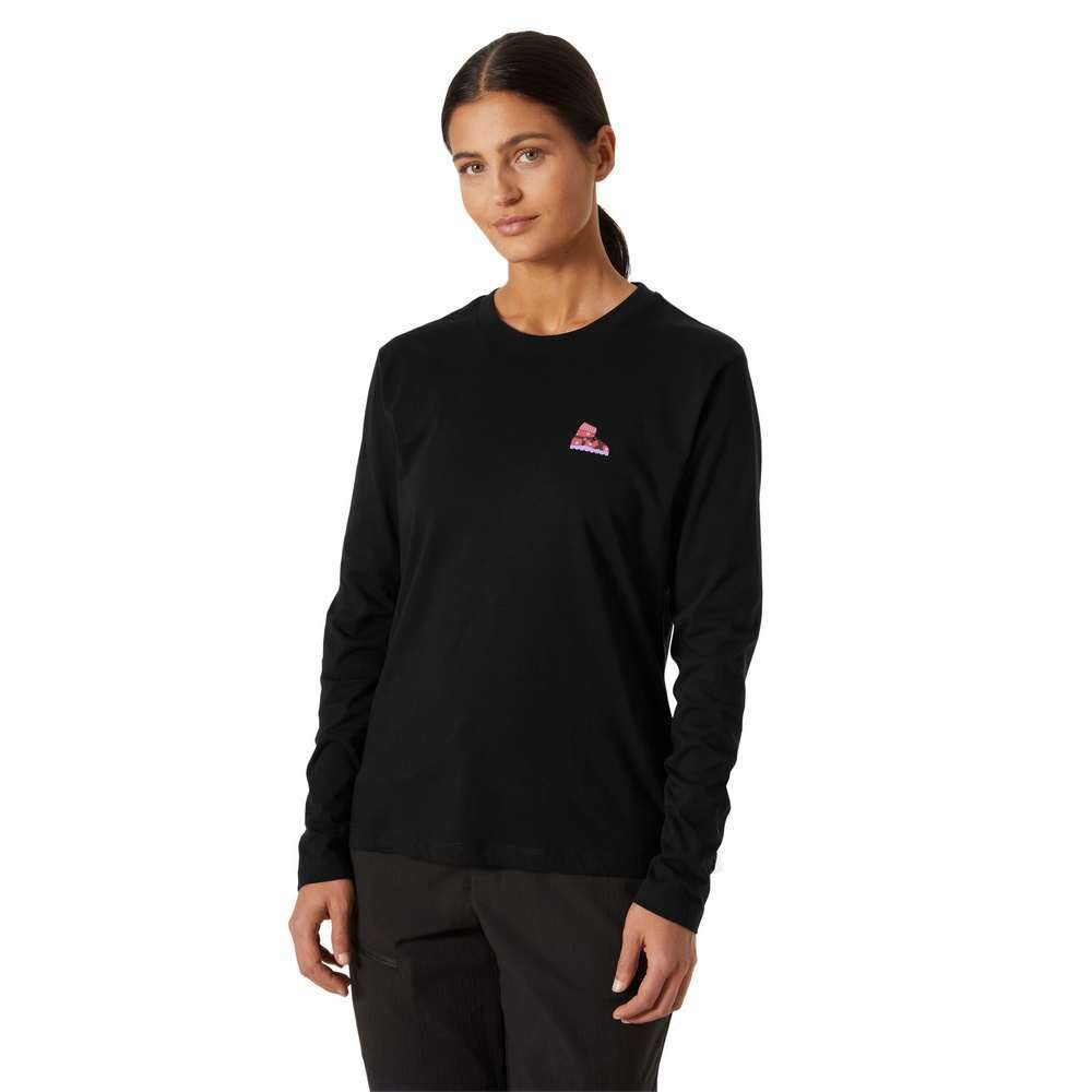 

Футболка с длинным рукавом Helly Hansen F2F W Organic Cotton, черный