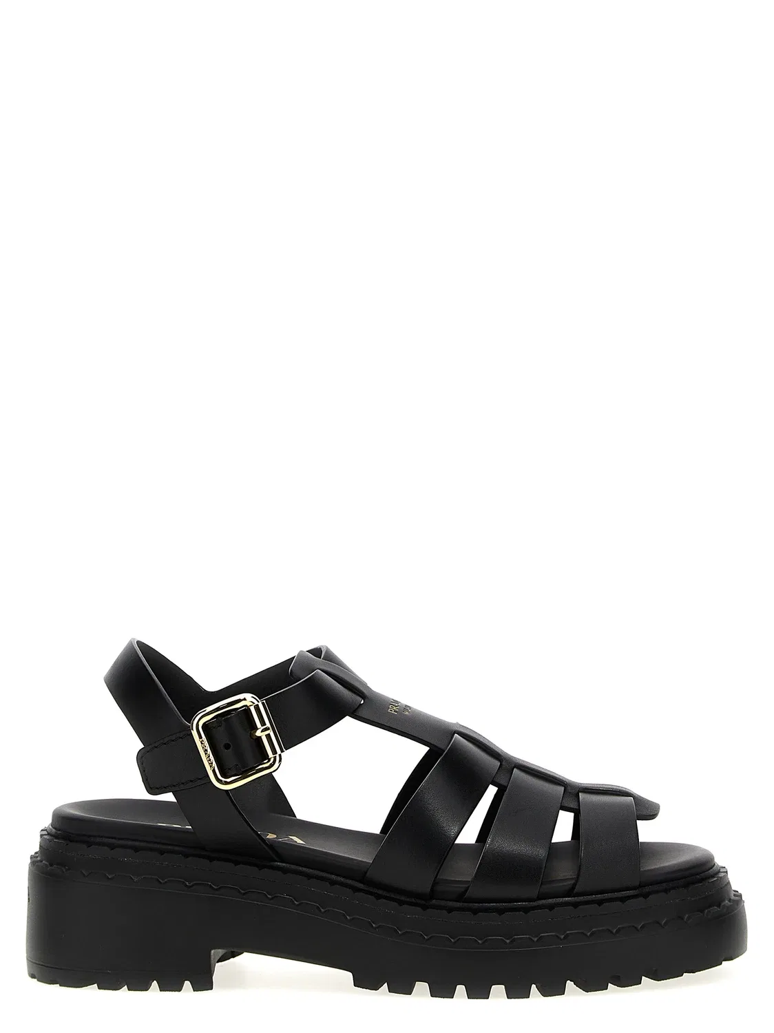 Сандалии «Monolith» Prada, черный