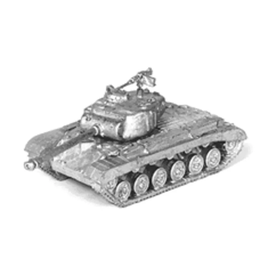 

М26 Першинг, WWII Command Decision Miniatures - United States - Tanks (15mm) (Old Glory)