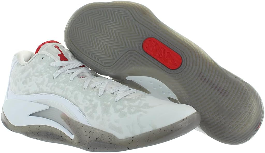 

Мужские кроссовки Jordan Zion 3 (DR0675-106, белый/университетский красный/цементно-серый) Nike, White/University Red