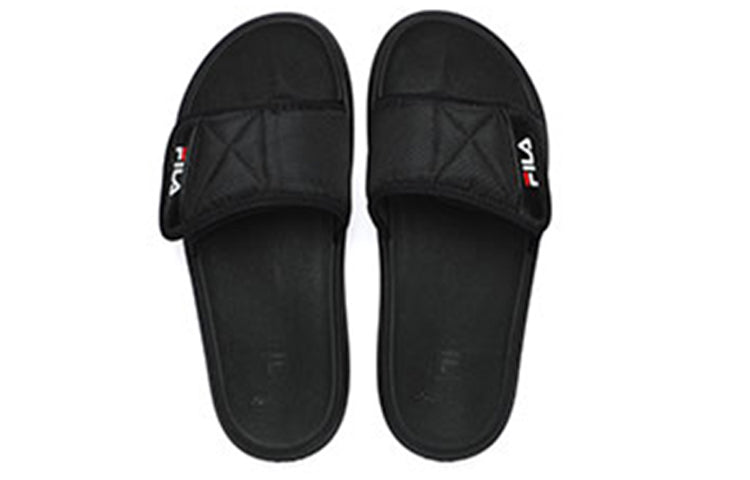 Тапочки FILA FUSION Donut Slippers 'Black' T12M227506FBA, черный — фото 4