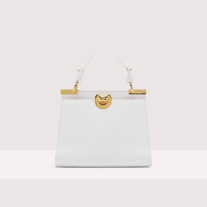

Сумочка из зернистой кожи Coccinelle BINXIE SMALL, белый