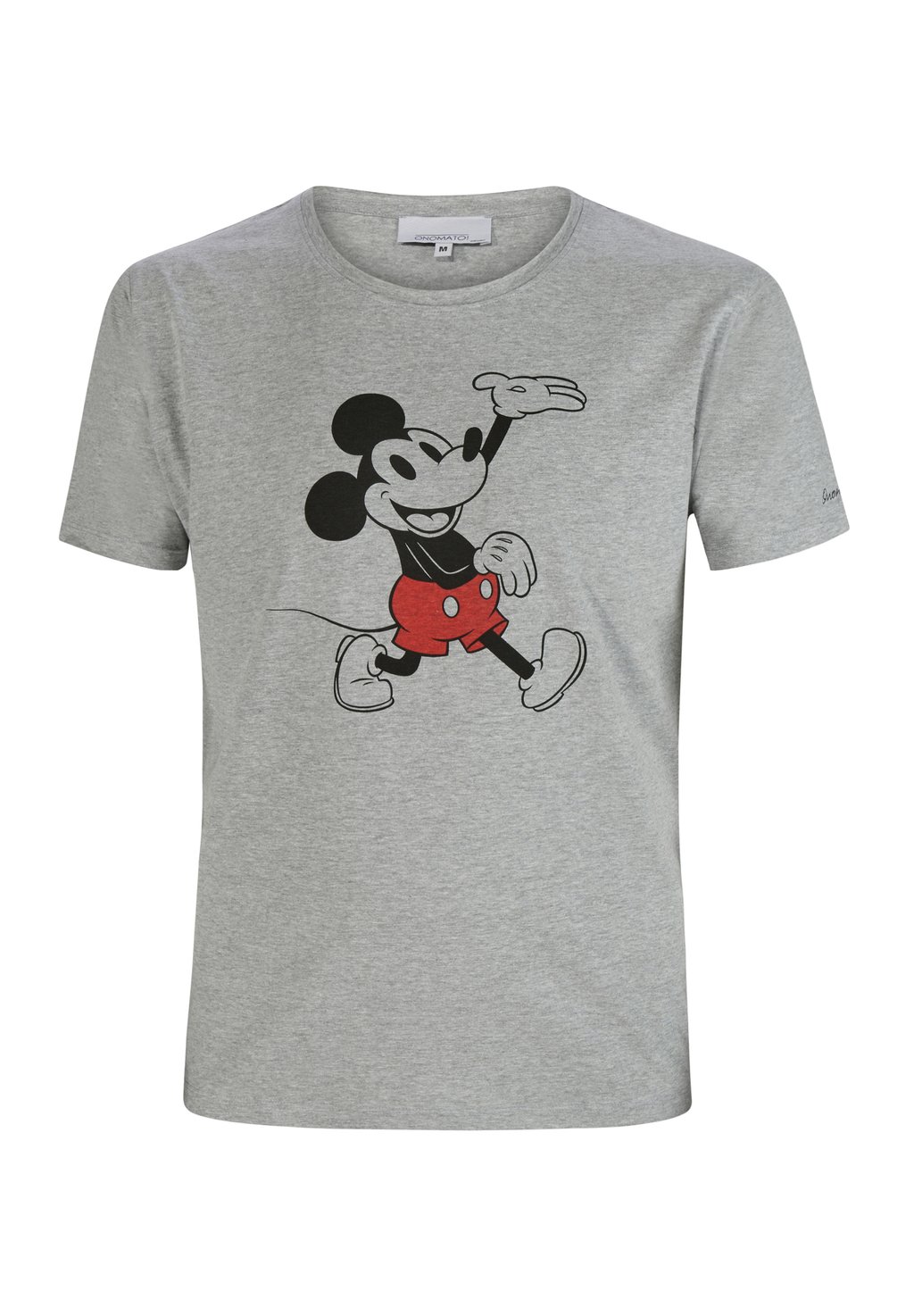

Футболка с принтом MICKEY KURZARM Mickey & Minnie, серый