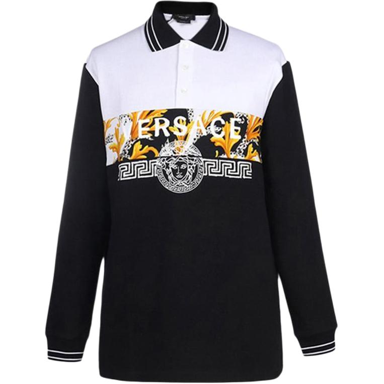 

Футболка поло мужская разноцветная VERSACE