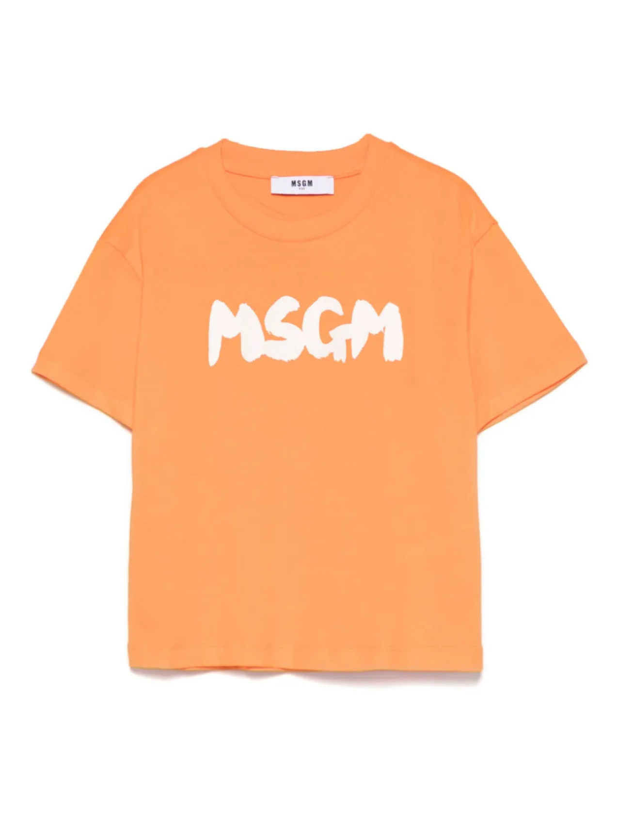 

Футболка с логотипом MSGM Kids, оранжевый