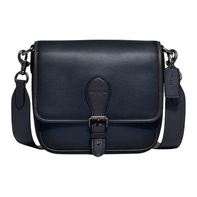 

COACH Сумка Frankie Cow Leather, сумка через плечо Trumpets, женская, темно-синяя