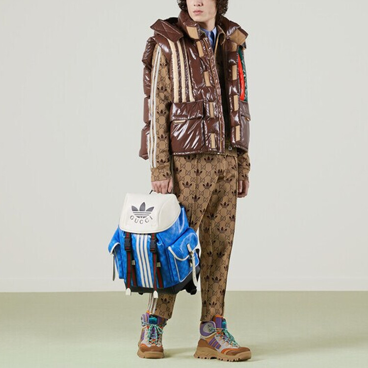 Куртка Adidas X ADIDAS Мужская Хаки Gucci, хаки — фото 3