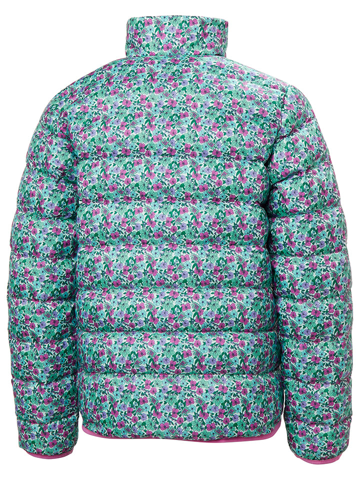 Helly Hansen Двусторонняя стеганая куртка "Марка" в розово-бирюзовом цвете — фото 4