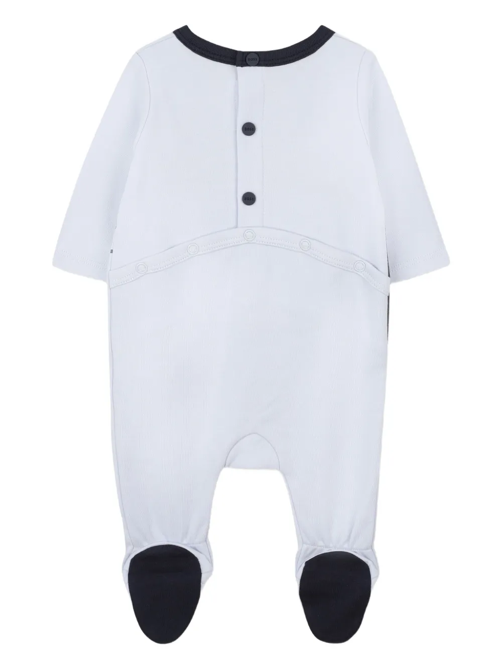 Пижама с графичным принтом BOSS Kidswear, синий — фото 2