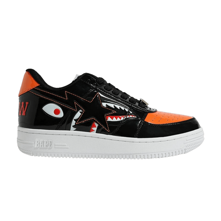 

Кроссовки BAPE Bapesta Low 'Mad Shark - Black', черный