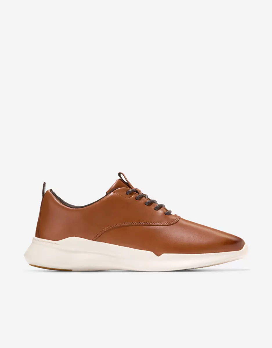 

Мужские кожаные кроссовки из полированной кожи Cole Haan, коричневый