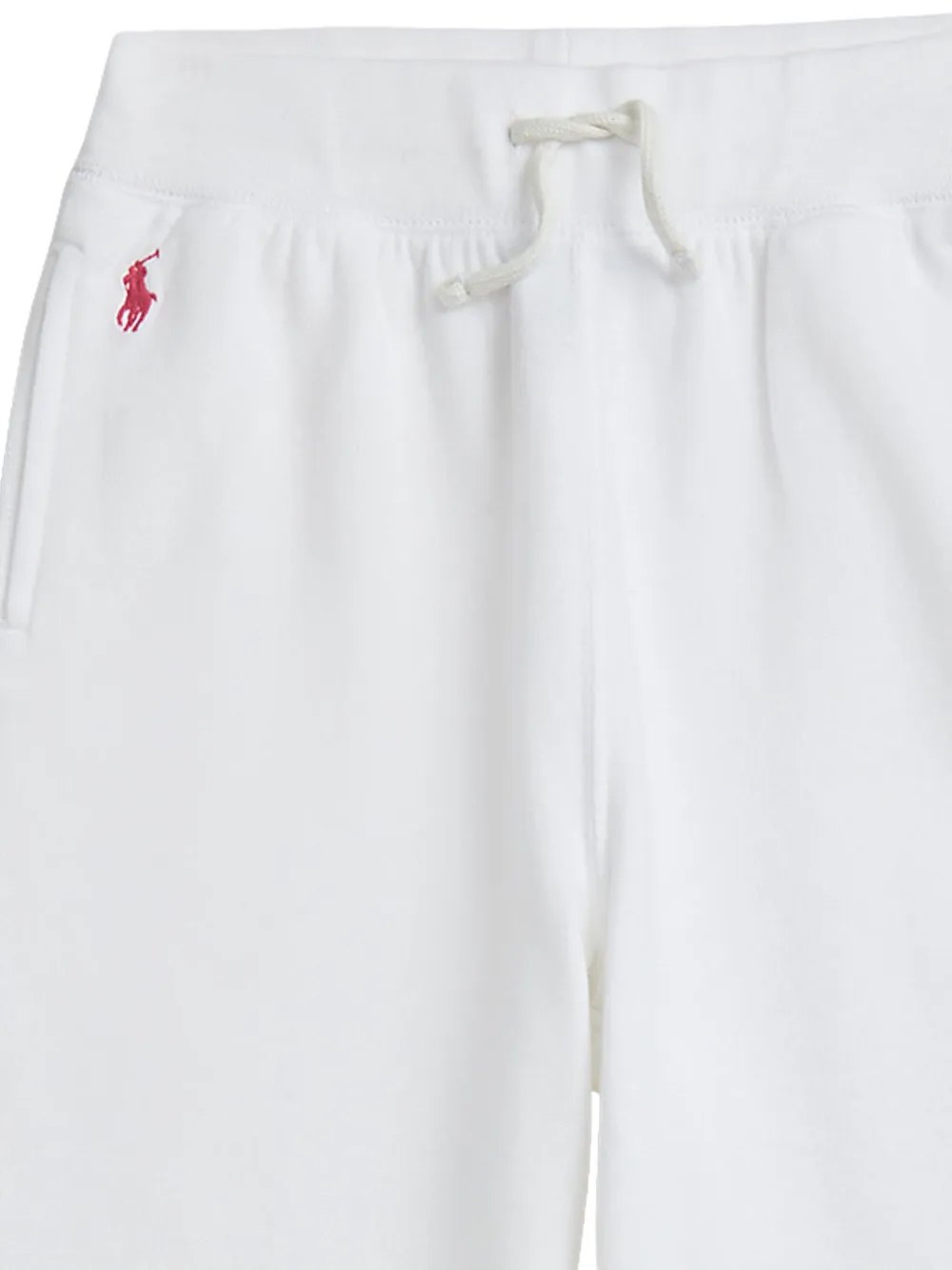 Спортивные брюки с вышитым логотипом Polo Ralph Lauren Kids, белый — фото 2
