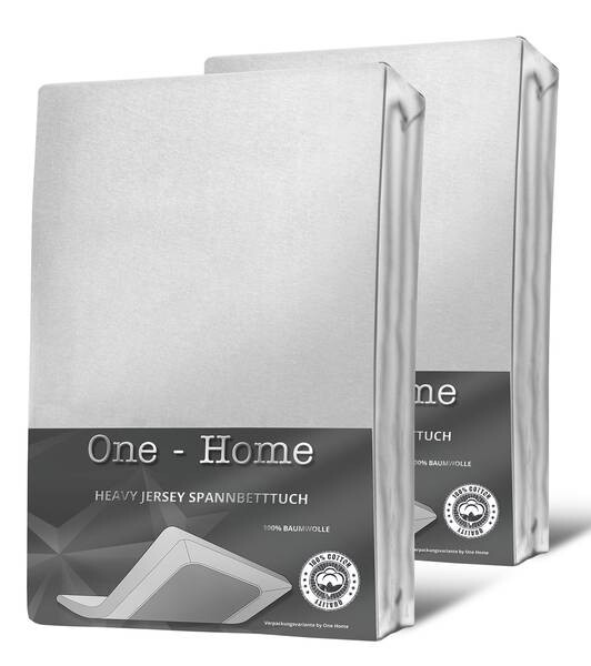 

Простыня One-Home 140x200 Heavy, 140x4x220 см, белый