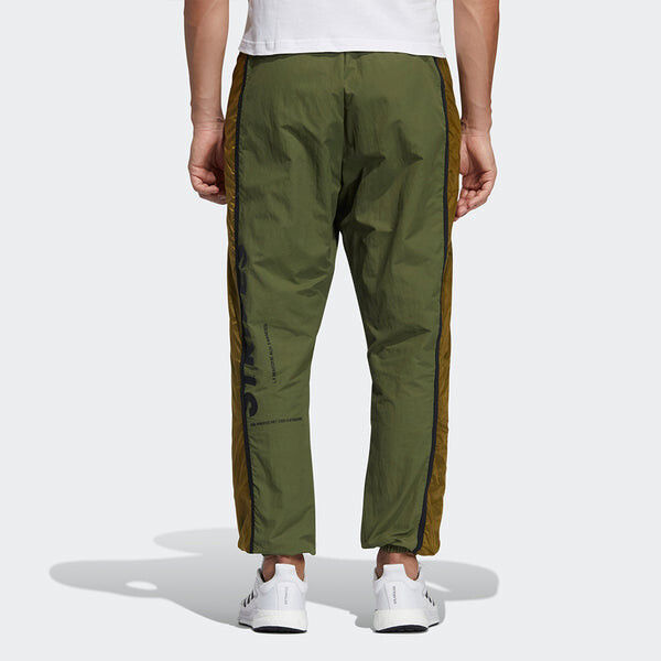 Спортивные штаны adidas M Wrd Wov Pnt Contrasting Colors Woven Loose Bundle Feet Sports Pants Green, зеленый — фото 3