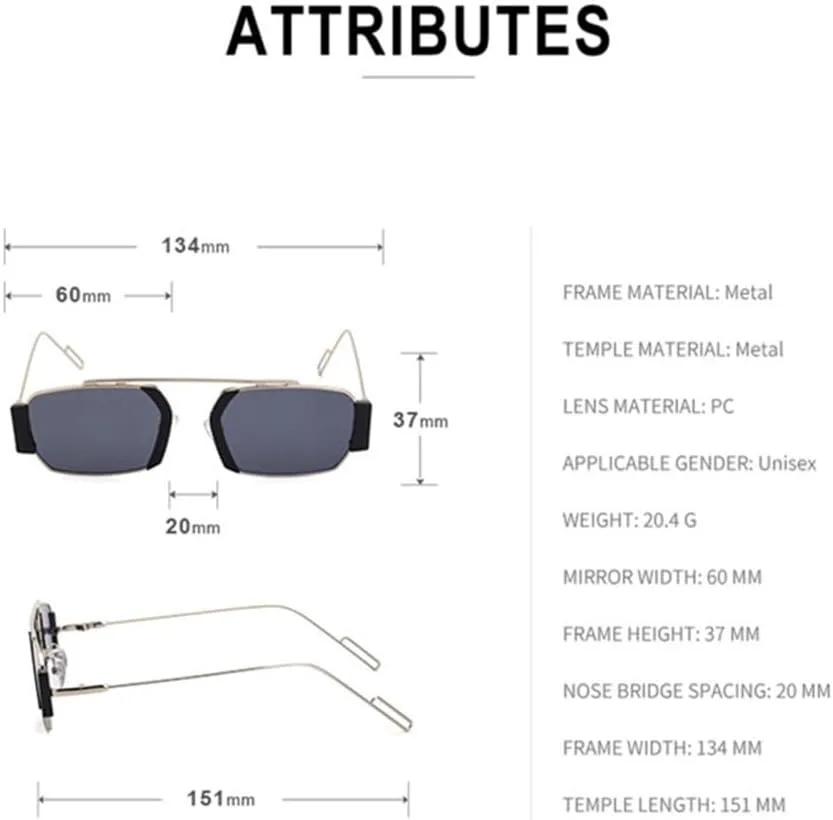 

Панк-солнцезащитные очки для мужчин, винтажные, маленькие, в алюминиевой оправе; женские солнцезащитные очки; женские очки с защитой от УФ-излучения UV400 VFDHN, C6