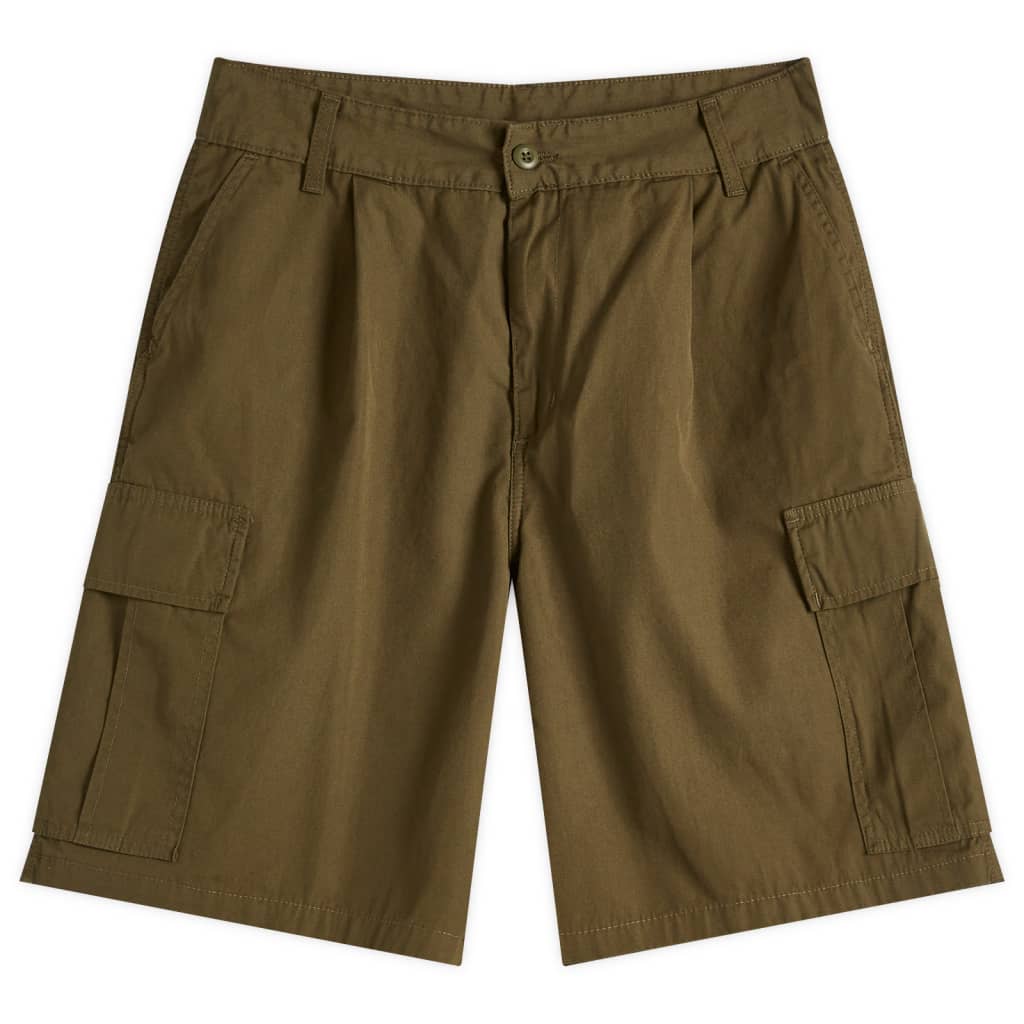

Шорты грузовые Cole Carhartt Wip, цвет turtle