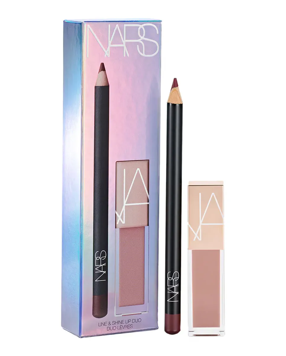 Подарочный набор Line & Shine Lip Duo Nars, Spunk / Nympho