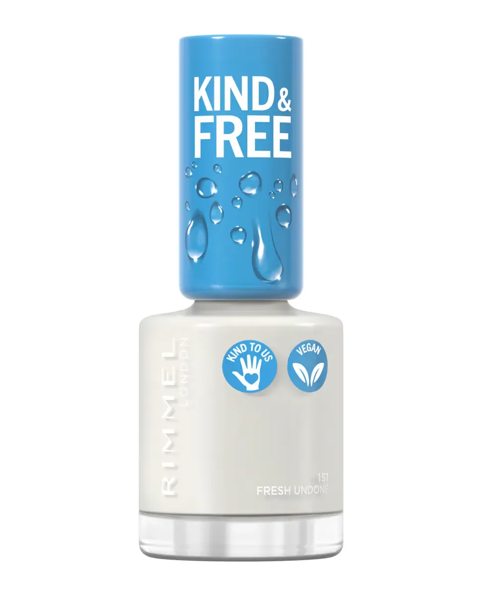 Лак для ногтей Kind & Free Rimmel, 151 Fresh Undone