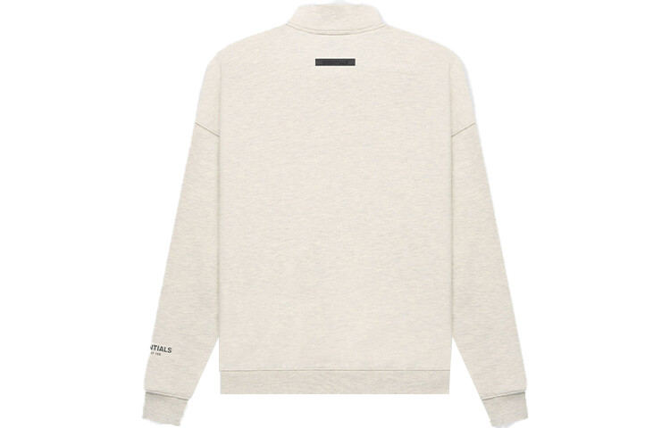 Свитшот унисекс светло-овсяный Fear Of God Essentials, светло-бежевый — фото 2