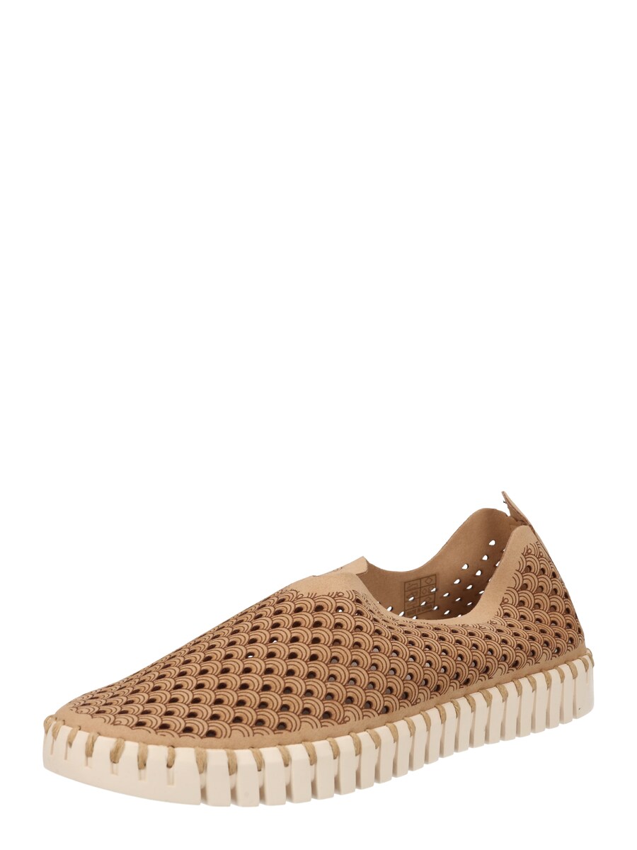 Тапочки ILSE JACOBSEN Tulip3275, цвет Light beige/Dark beige