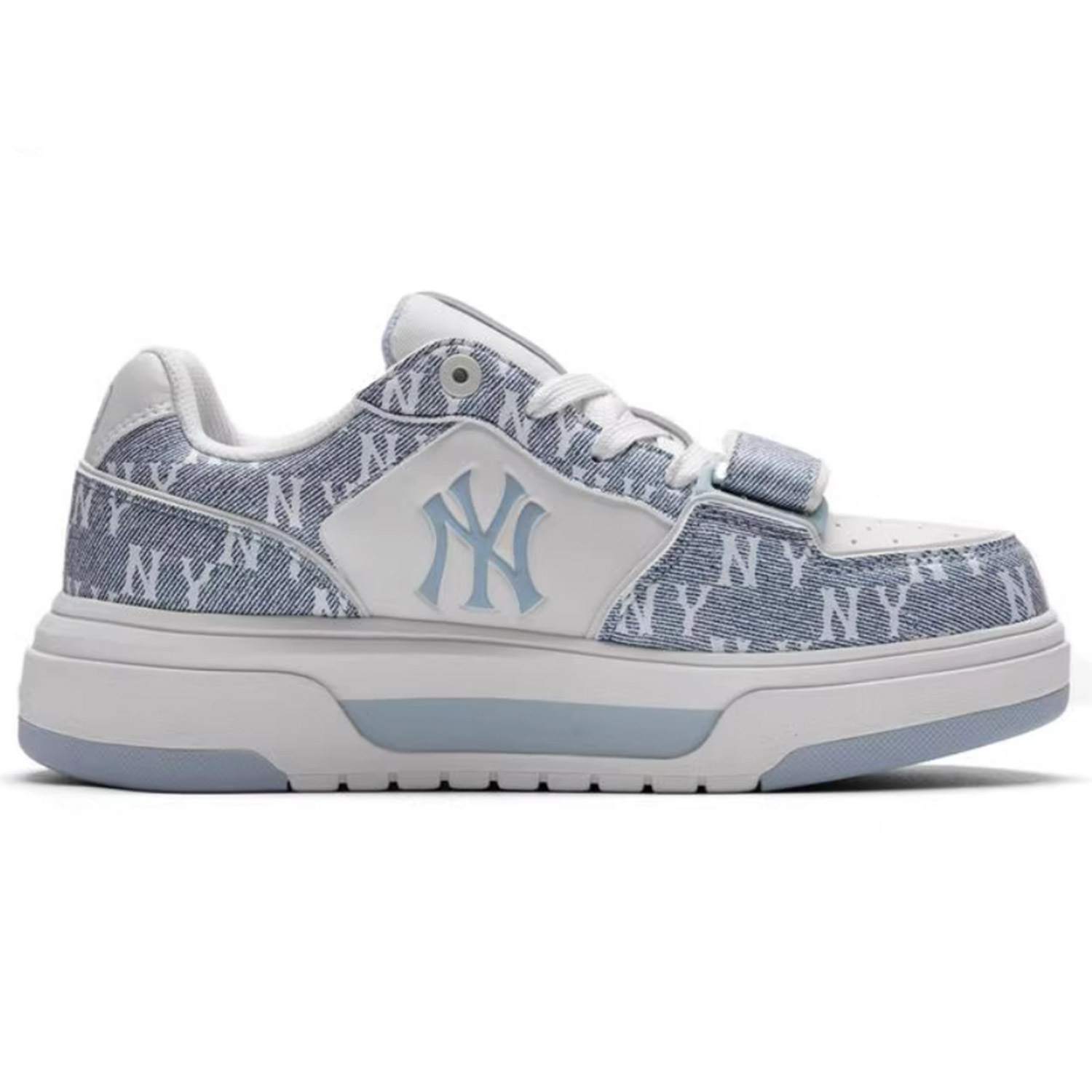 MLB New York Yankees дышащие нескользящие низкие кеды Unisex Blue — фото 3