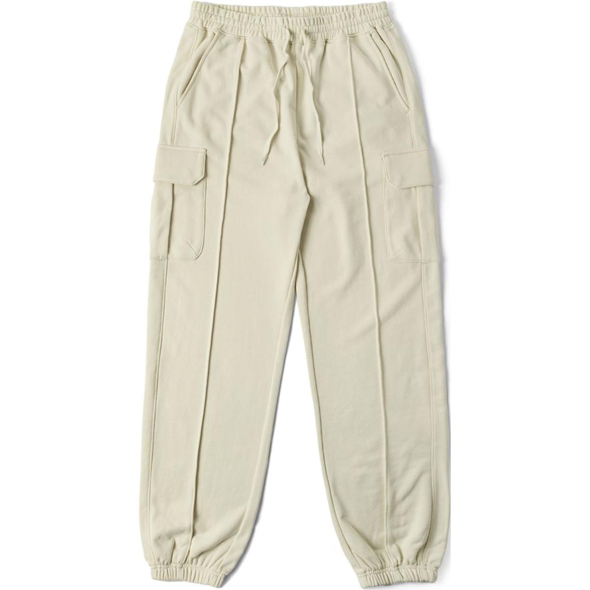 

Vans Женские повседневные брюки цвета экрю со средними манжетами