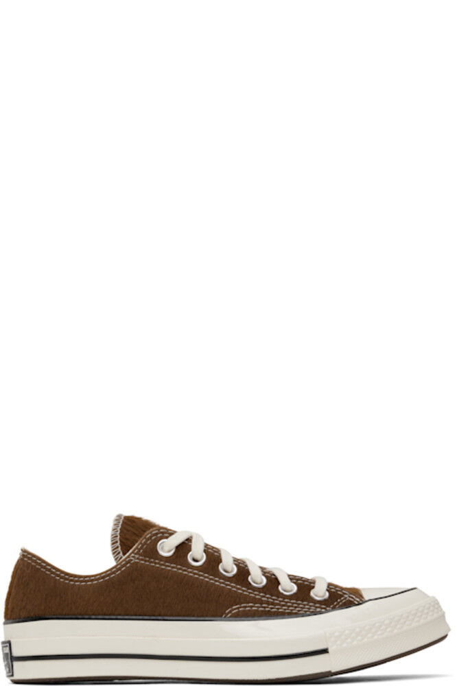 

Коричневые кроссовки Chuck 70 Premium Leather Converse