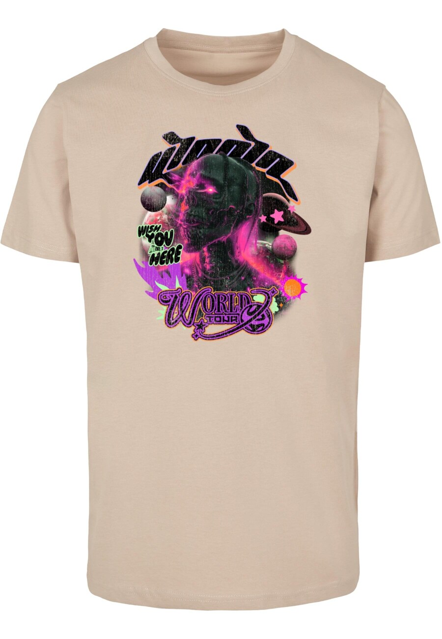 

Рубашка Mister Tee Wish You Were Here, песочный