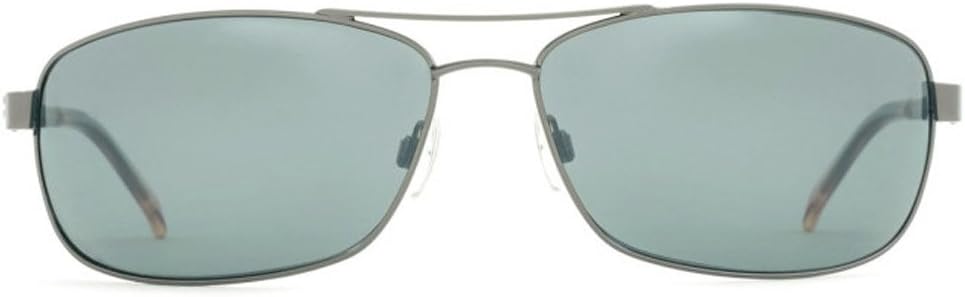 

Мужские поляризованные солнцезащитные очки Pecos Metal увеличенного размера с обтекаемой формой, модные, прочные, современные, легкие Reptile, Dark Gun Metal Silver Brown