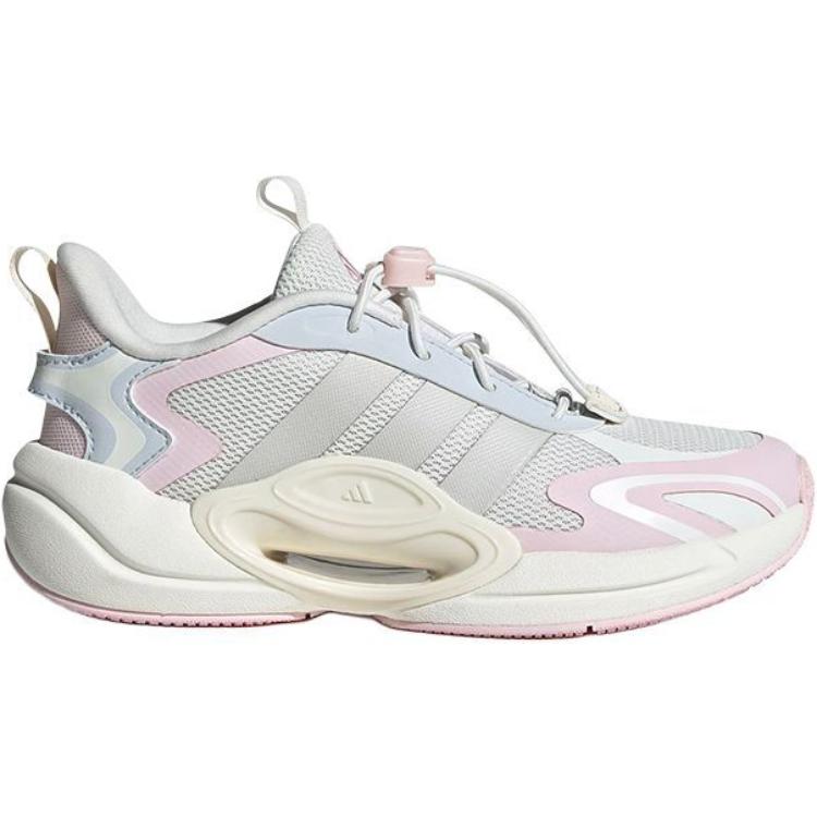 Кроссовки Galaxy Slip с низким верхом, устойчивые к истиранию и скольжению, для детей Adidas, серый — фото 2