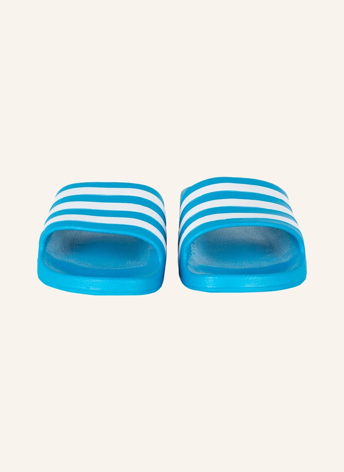 Мюли adilette aqua adidas, светло-голубой/белый — фото 3