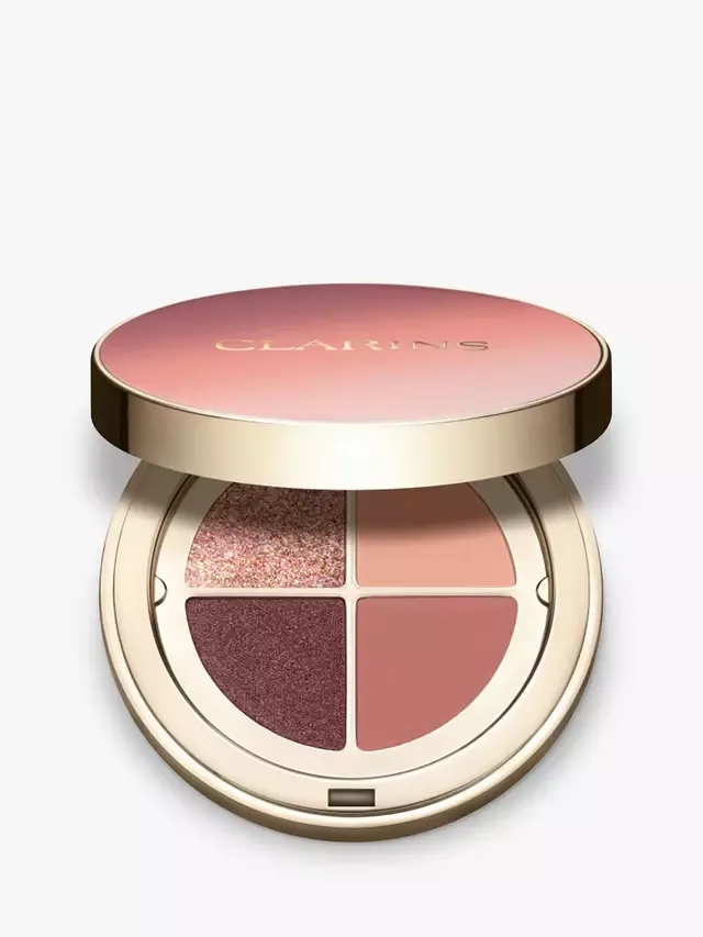 Палитра теней для век Ombre из 4 цветов Clarins, 01 Fairy Tale Nude Gradation