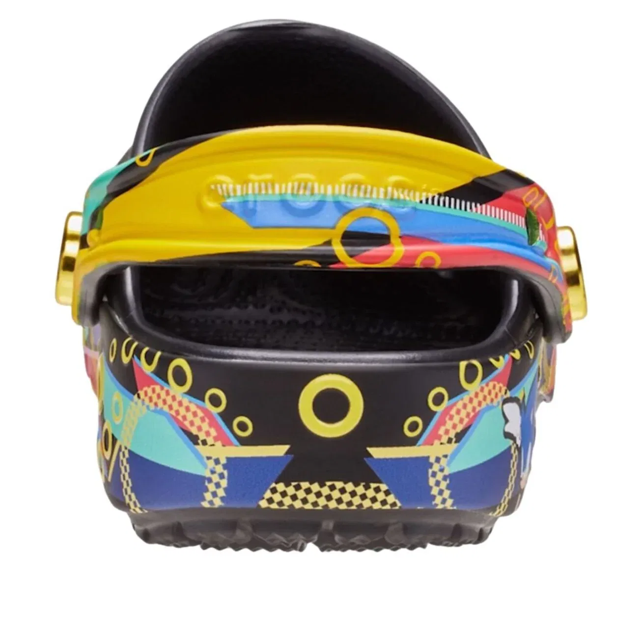 Сандалии Crocs x SEGA Sonic The Hedgehog Classic Clog 'Black' 212970-90H, черный — фото 4
