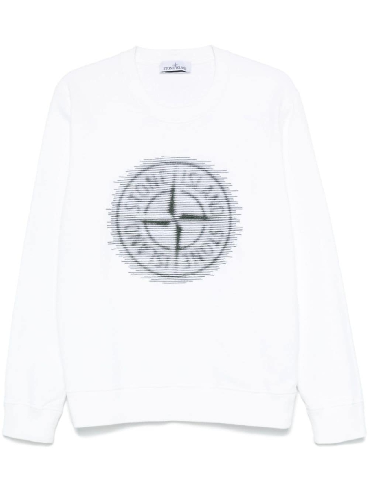 

Толстовка с логотипом Compass Stone Island, белый