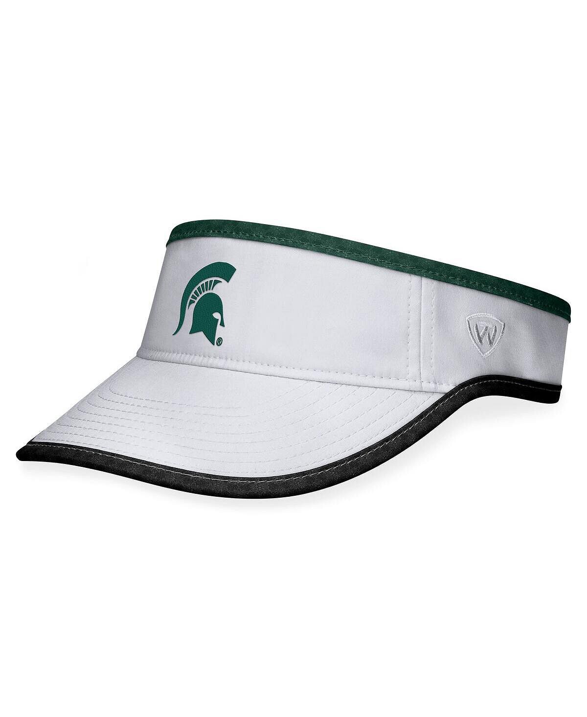 

Мужские белые регулируемый козырек Michigan State Spartans Daybreak Top of the World