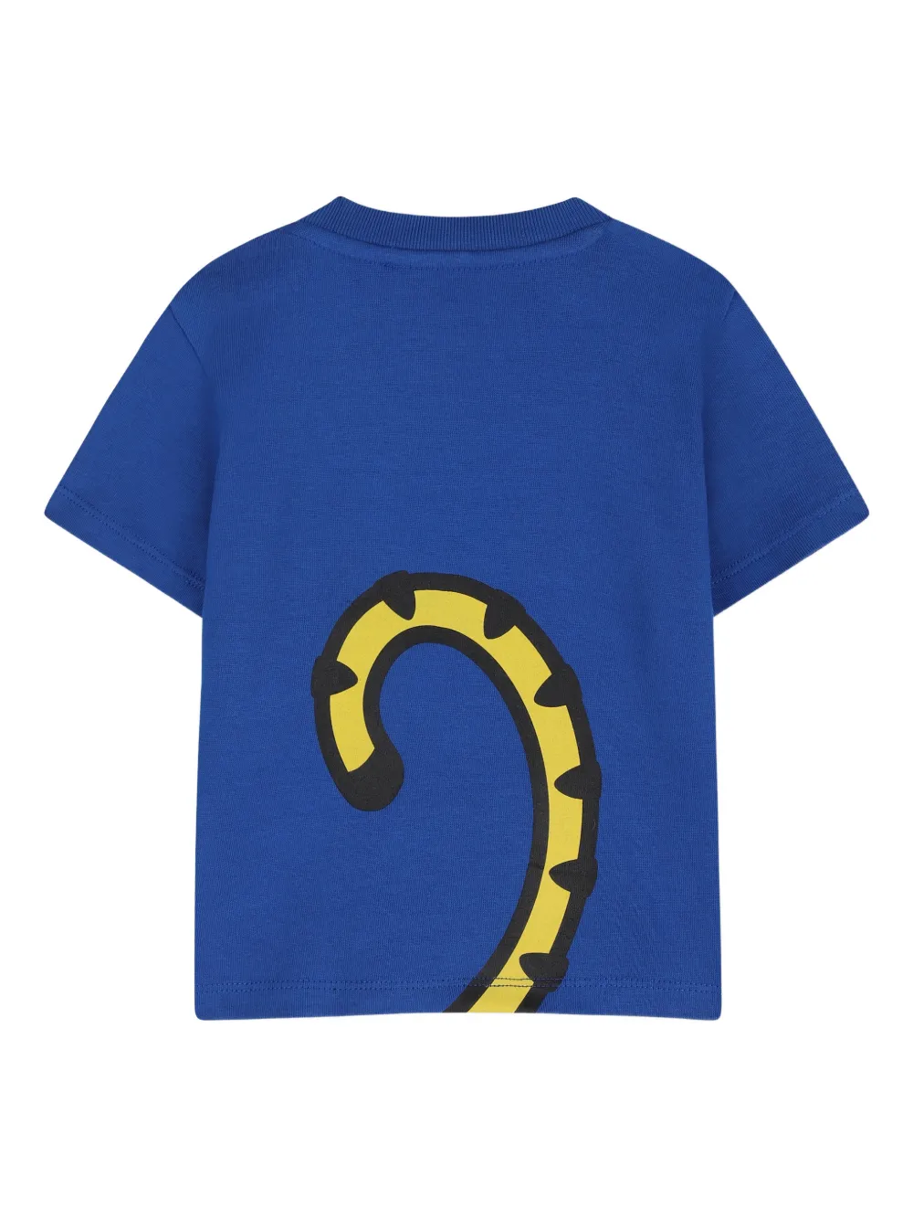 Комплект из топа и шортов с принтом Tiger Kenzo Kids, синий — фото 4