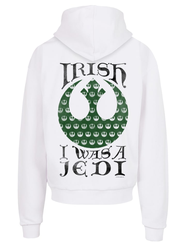 

Пуловер F4NT4STIC Ultra Heavy Star Wars Irish I Was A Jedi, белый