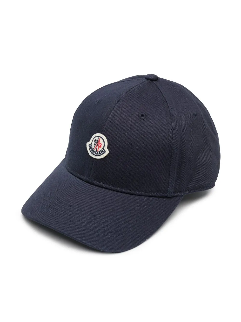 

Кепка с нашивкой-логотипом Moncler Enfant, синий