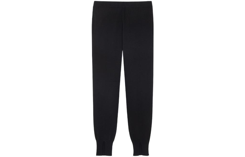 

Вязаные спортивные брюки женские черные THEORY