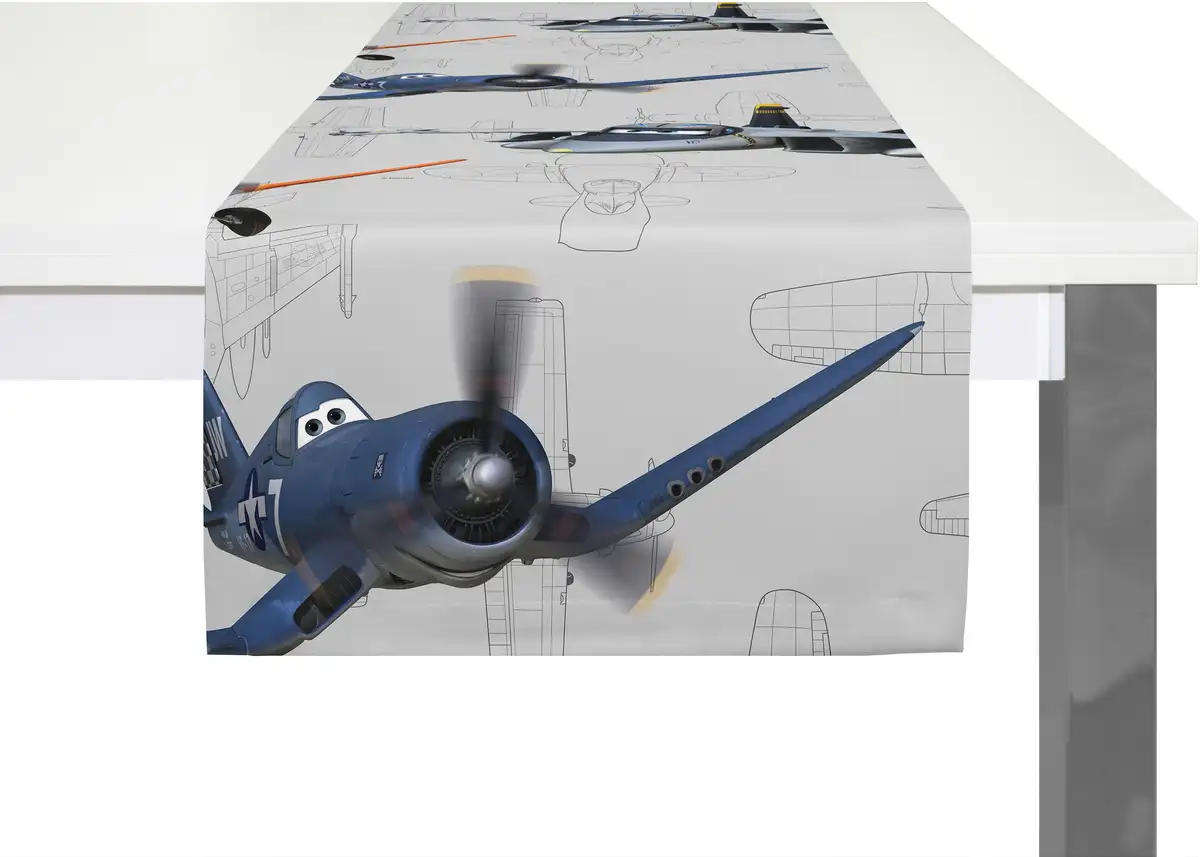 

Настольная дорожка вирт "Planes Echo", (1 штука), Walt Disney Wirth 150х50 см, светло-серый