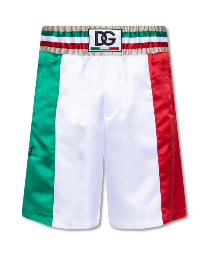 

Атласные шорты Dolce & Gabbana, белый